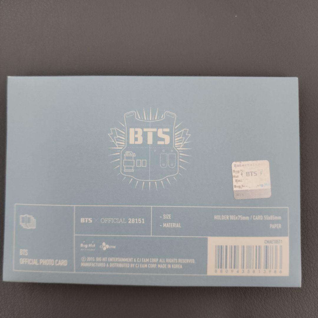 BTS 2015 LIVE BEGINS トレカ メンバー各１枚