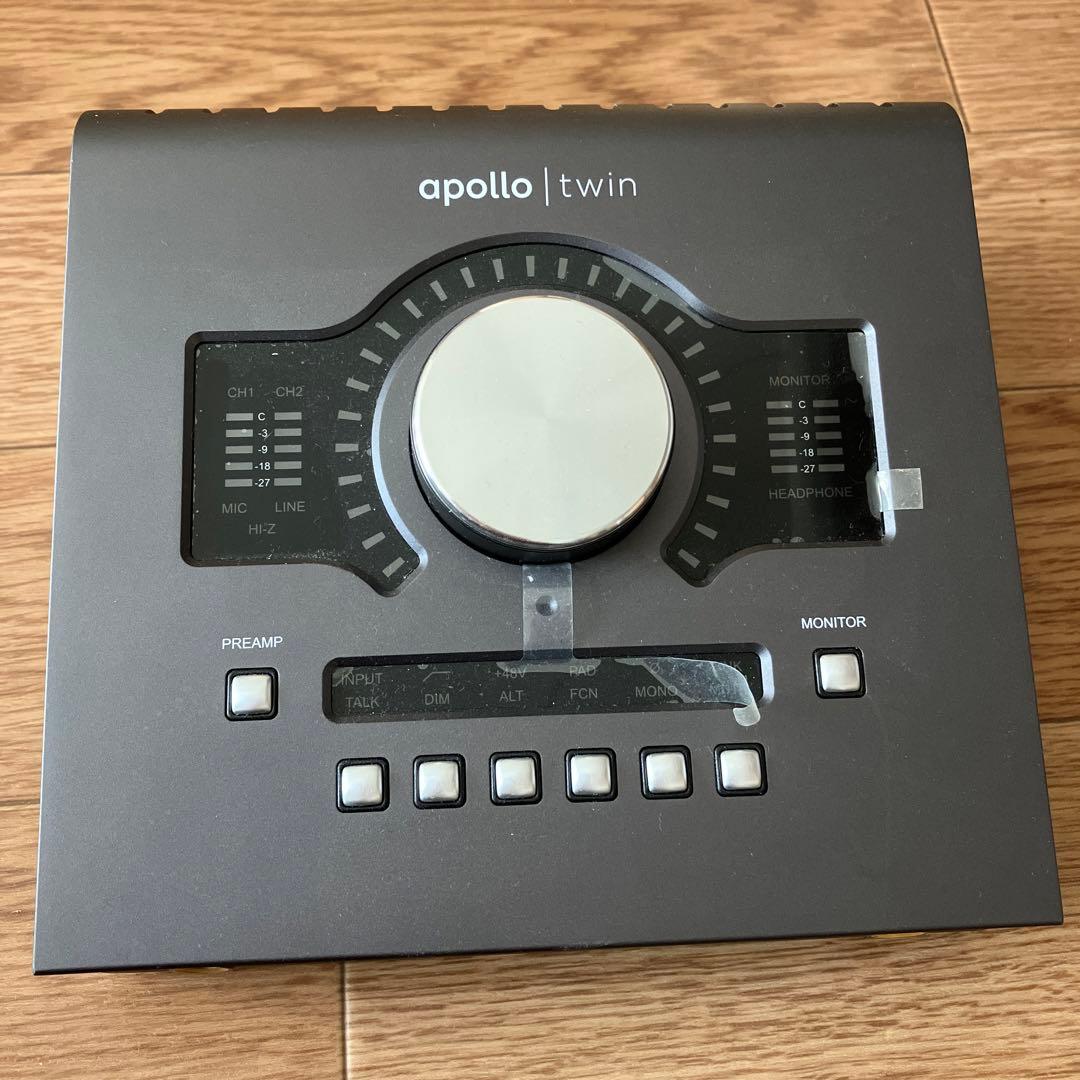 APOLLO TWIN MK2 QUAD 有料プラグイン付き