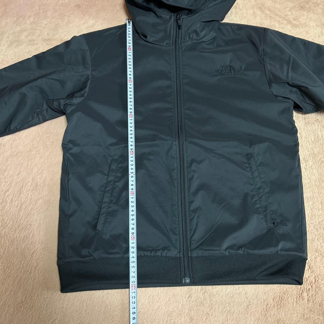 【美品】ザノースフェイス　スェットパーカー　リバーシブルテックエアーフーディ
