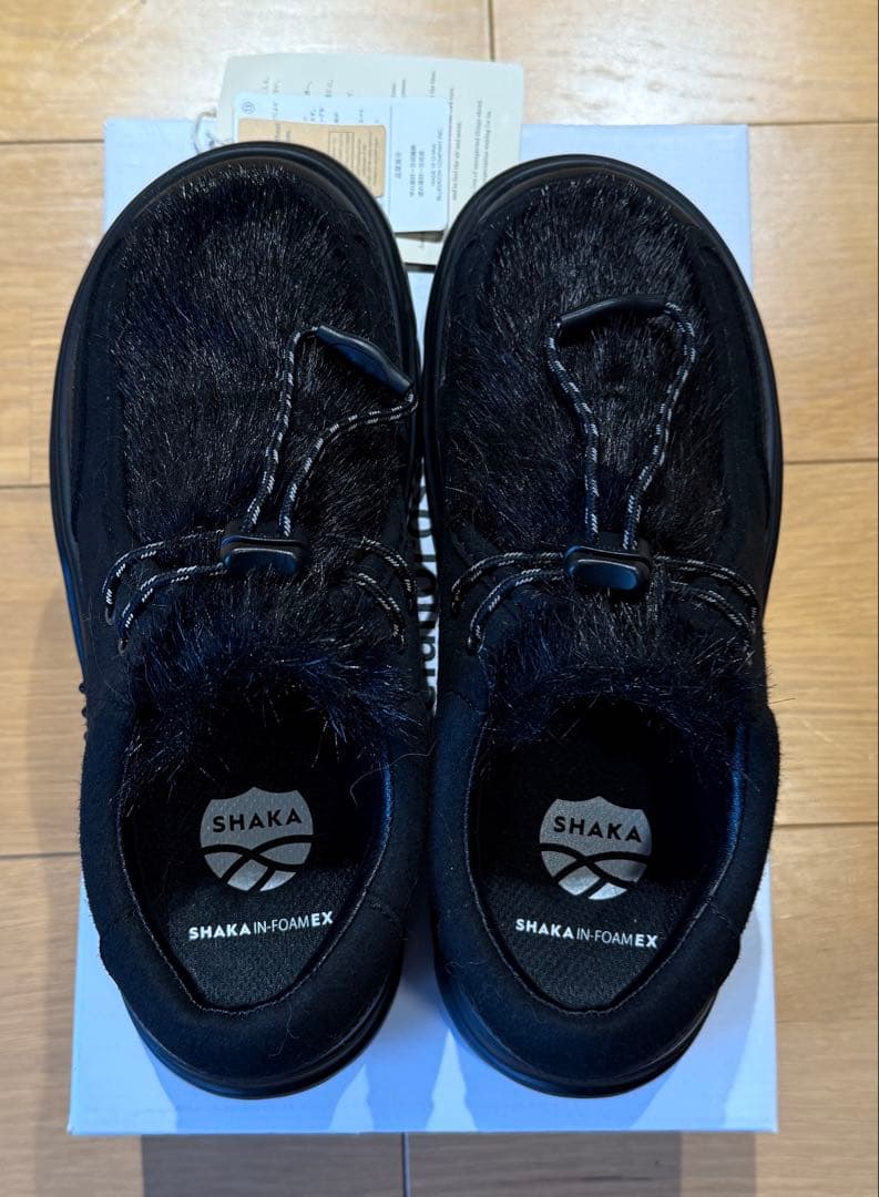 値下済☆美品　今期新作　SHAKA ファー付きチロルモックシューズ 2025AW
