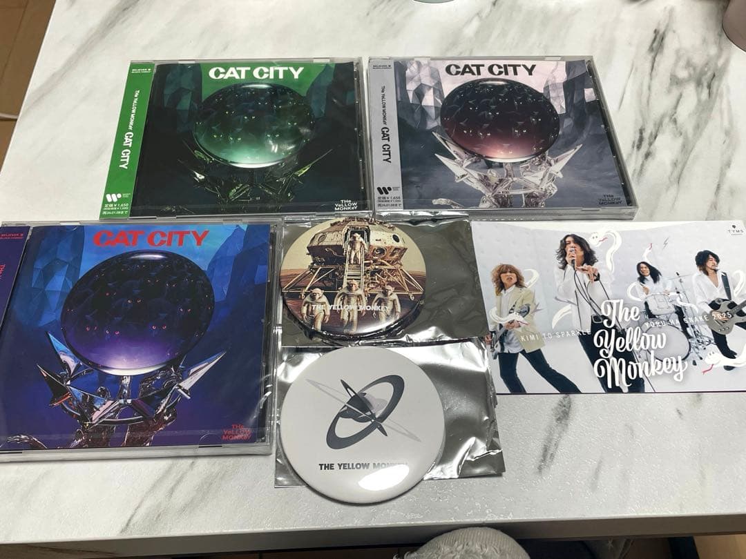 THE YELLOW MONKEY CAT CITY FC限定盤 おまけつき