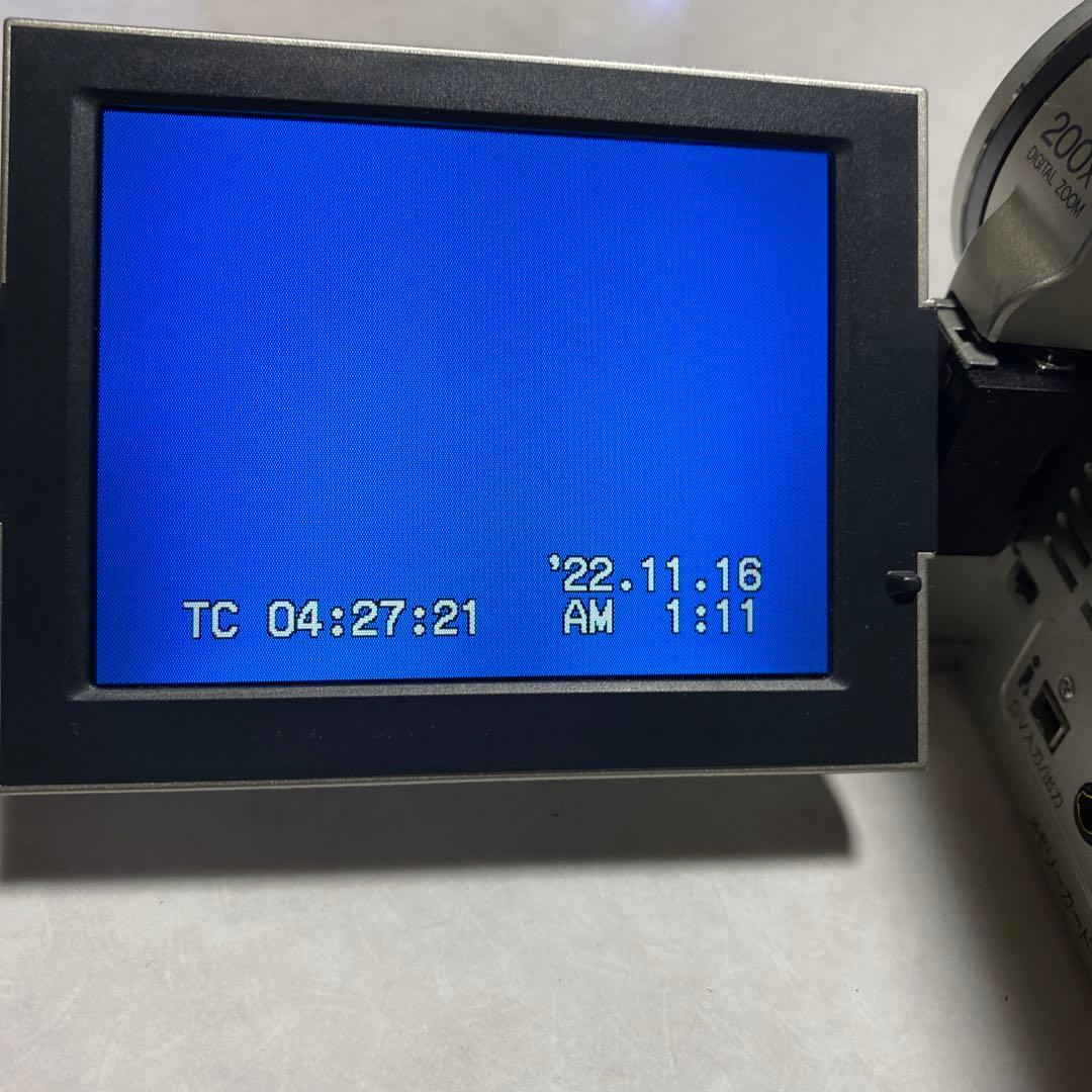 動作品　Victor miniDV ビデオカメラ　GR-DLV700 ⑤