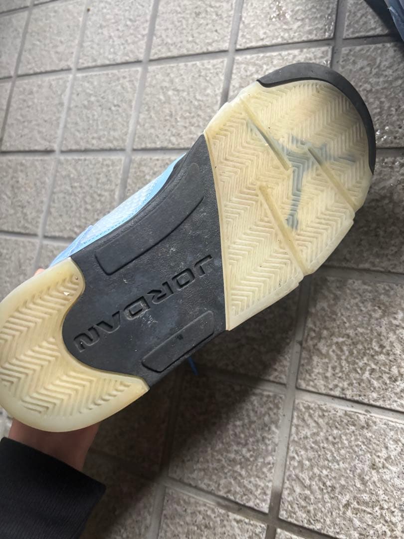 靴 aj5 univerity blue