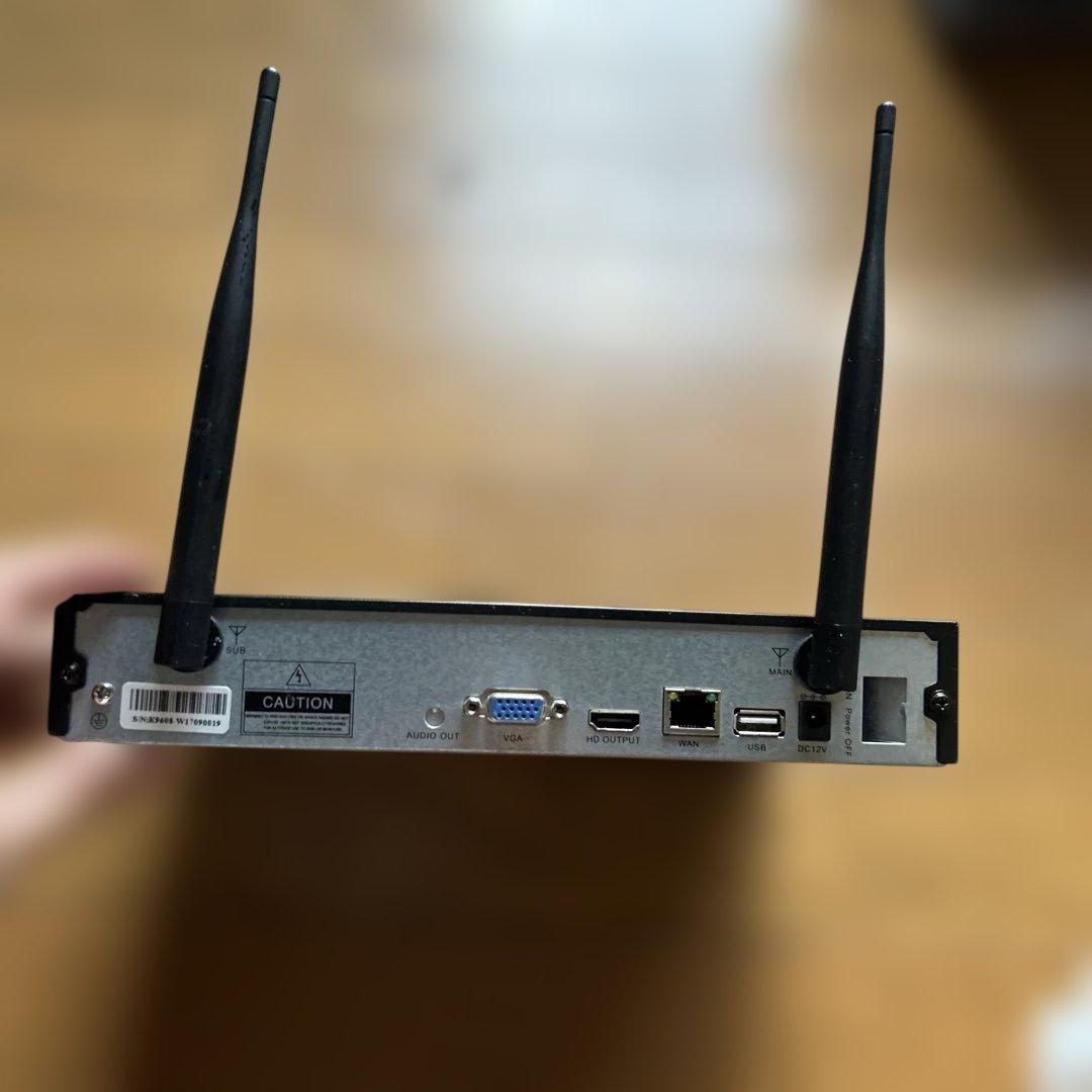 ANRAN 防犯カメラ用レコーダー nvr k8208-w