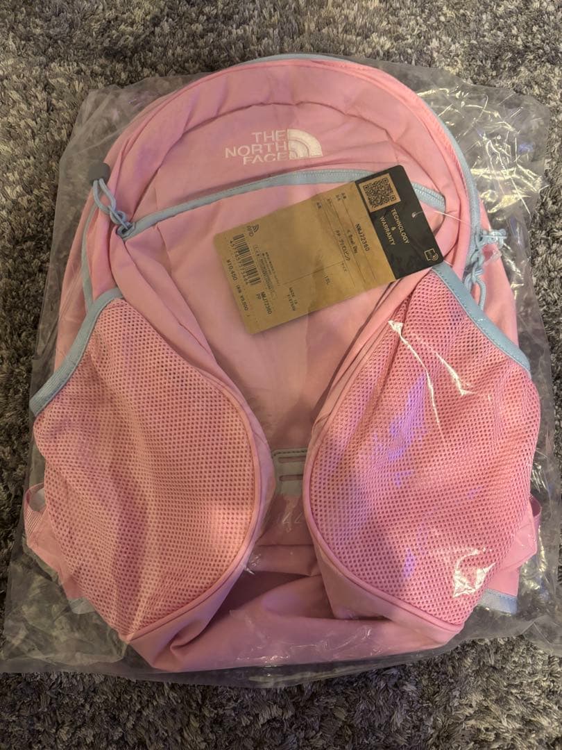 新品タグ付【スモールデイ】ノースフェイス リュック　プリズムピンク　15L