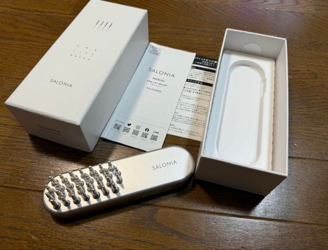 SALONIA サロニア EMS 電気ブラシ 美顔器