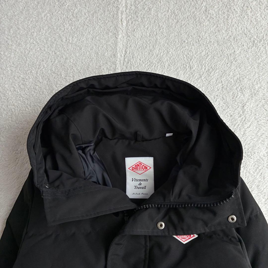 美品 ダントン 24AW 撥水 ダウンジャケット 黒 レディース Bshop
