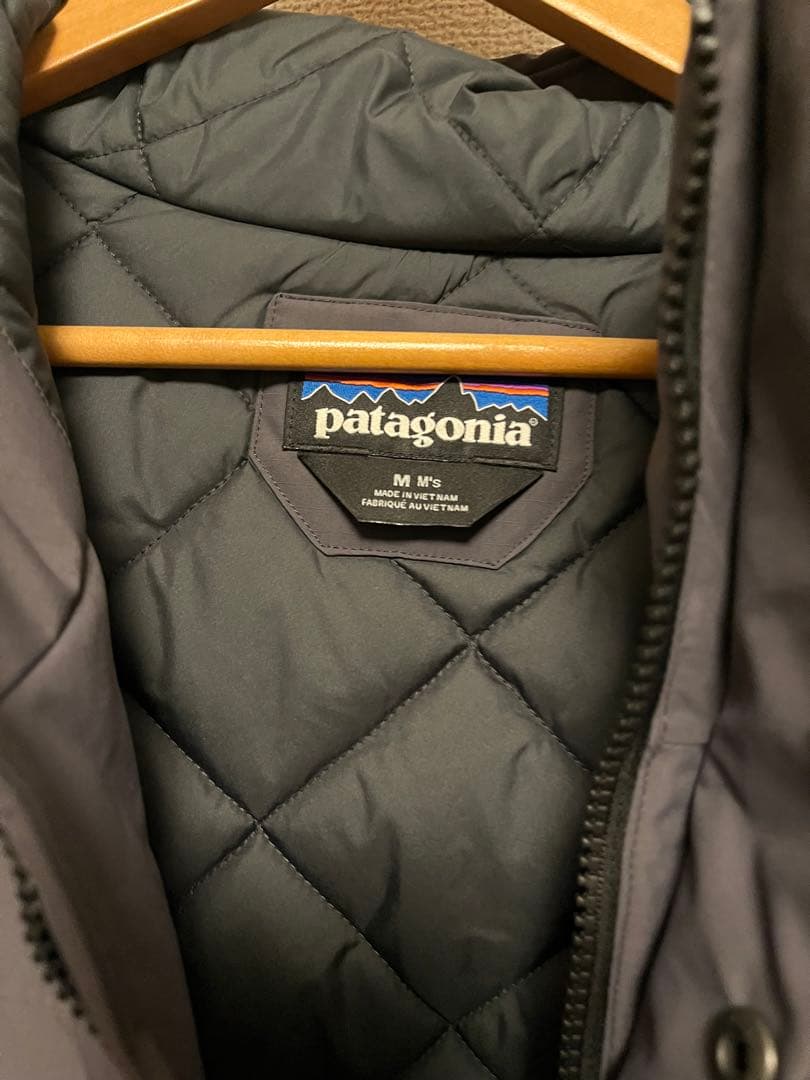 patagonia M グレー マウンテンパーカー