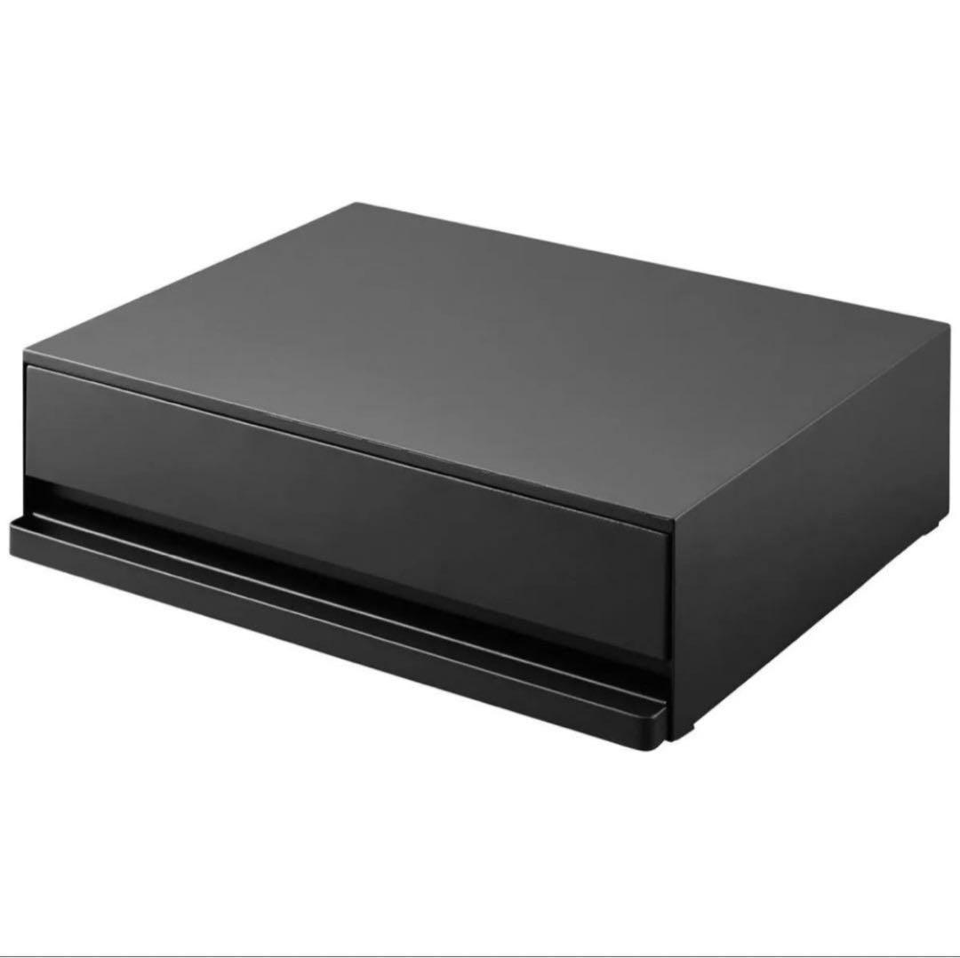 新品 山崎実業 tower 2way キッチン家電下引き出し＆スライドテーブル