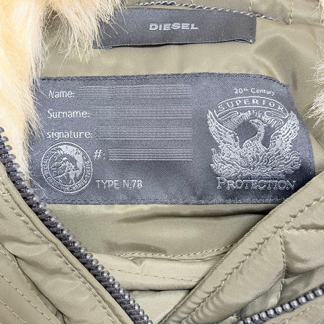 ディーゼル N-2B y2k 00’ archive フライトジャケット カーキ