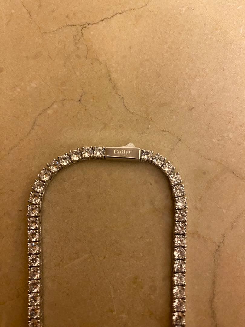 glitterネックレス　3mm