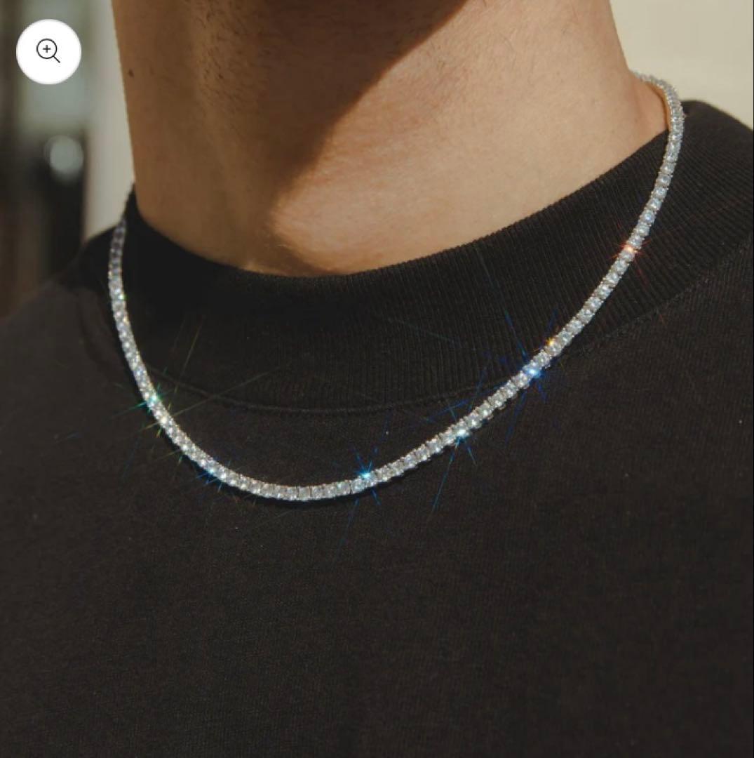 glitterネックレス　3mm