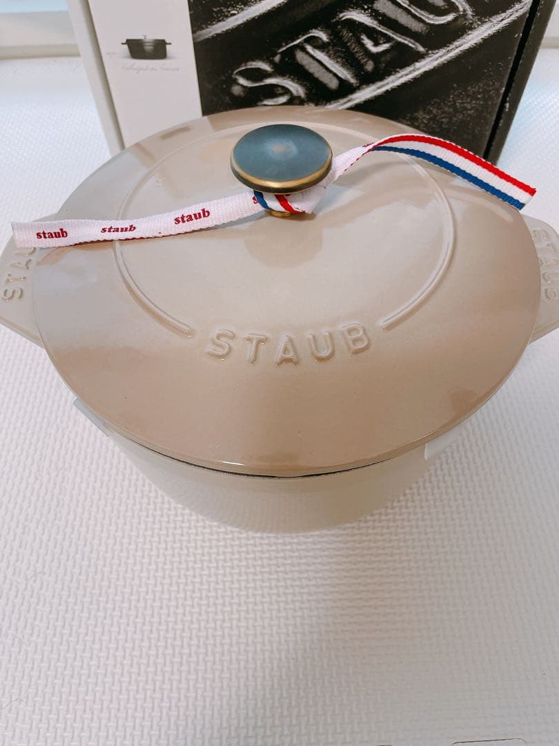 ストウブ　ラ・ココット DE GOHAN L リネン　staub