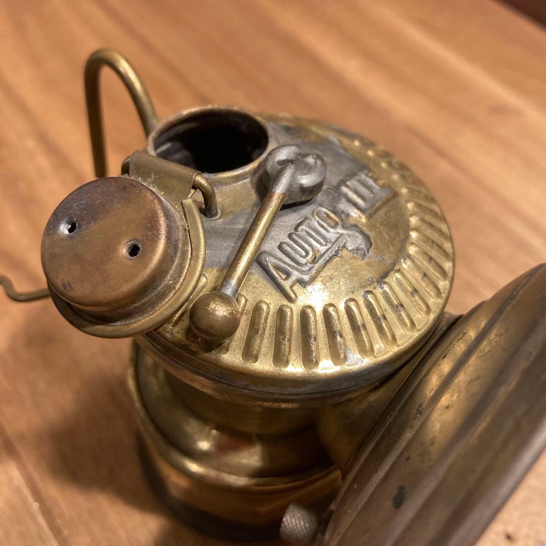 USA製 ヴィンテージ カーバイドランプ ジャストライト キャンプカーバイト9