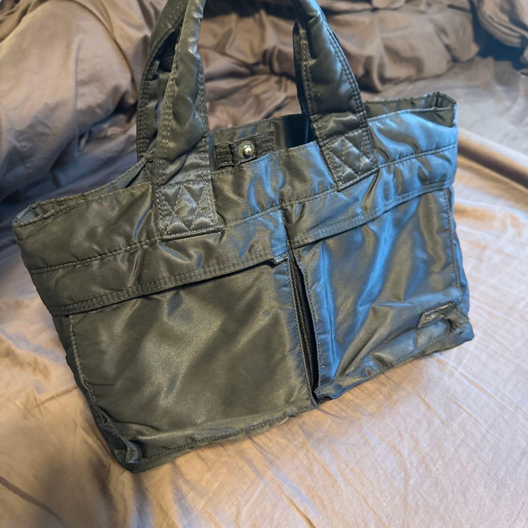 ポーター タンカー トートバッグ S ブラック オレンジ 吉田カバン　A4収納可