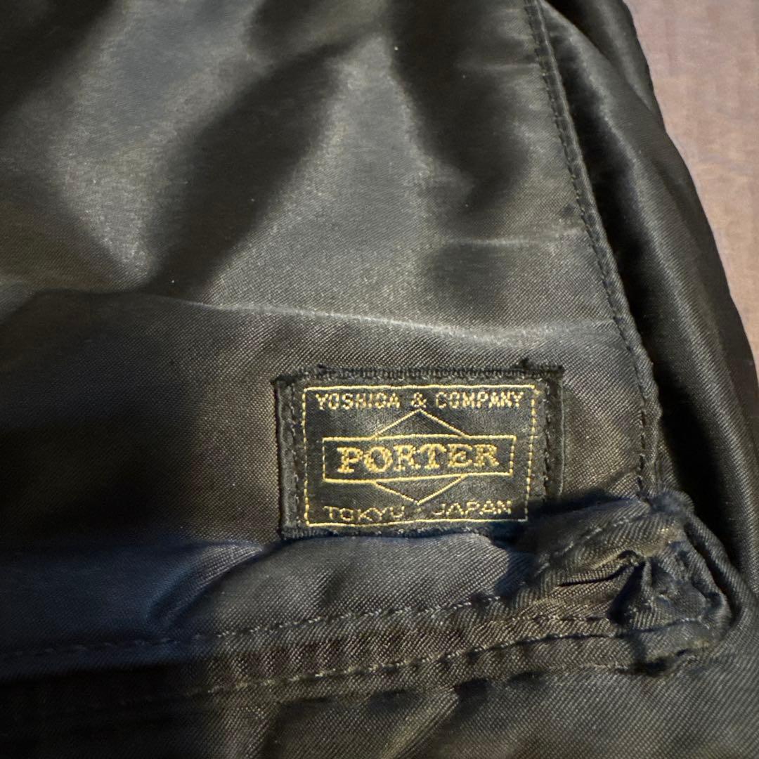 ポーター タンカー トートバッグ S ブラック オレンジ 吉田カバン　A4収納可