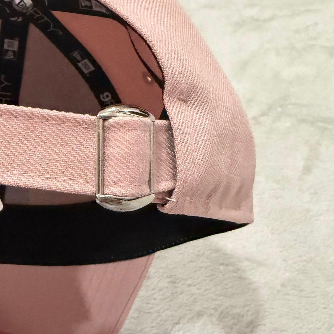 ニューエラ 9FORTY ラインストーン キャップ ピンク LA ドジャース