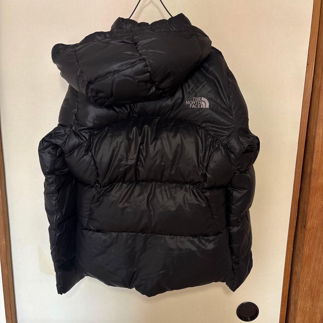 THE NORTH FACE フードダウン 黒 700FIL 美品 レディースS