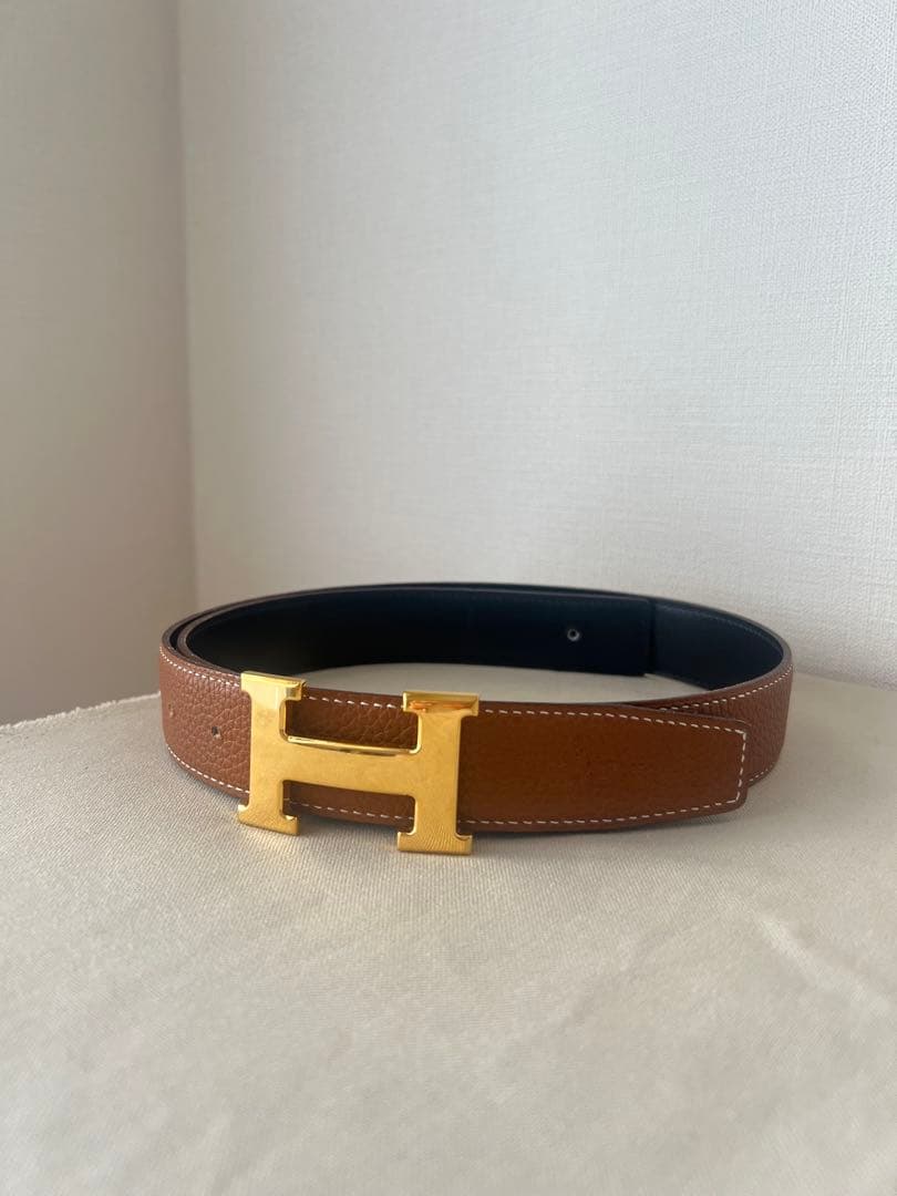 HERMES エルメス　コンスタンス リバーシブル　ベルト　85