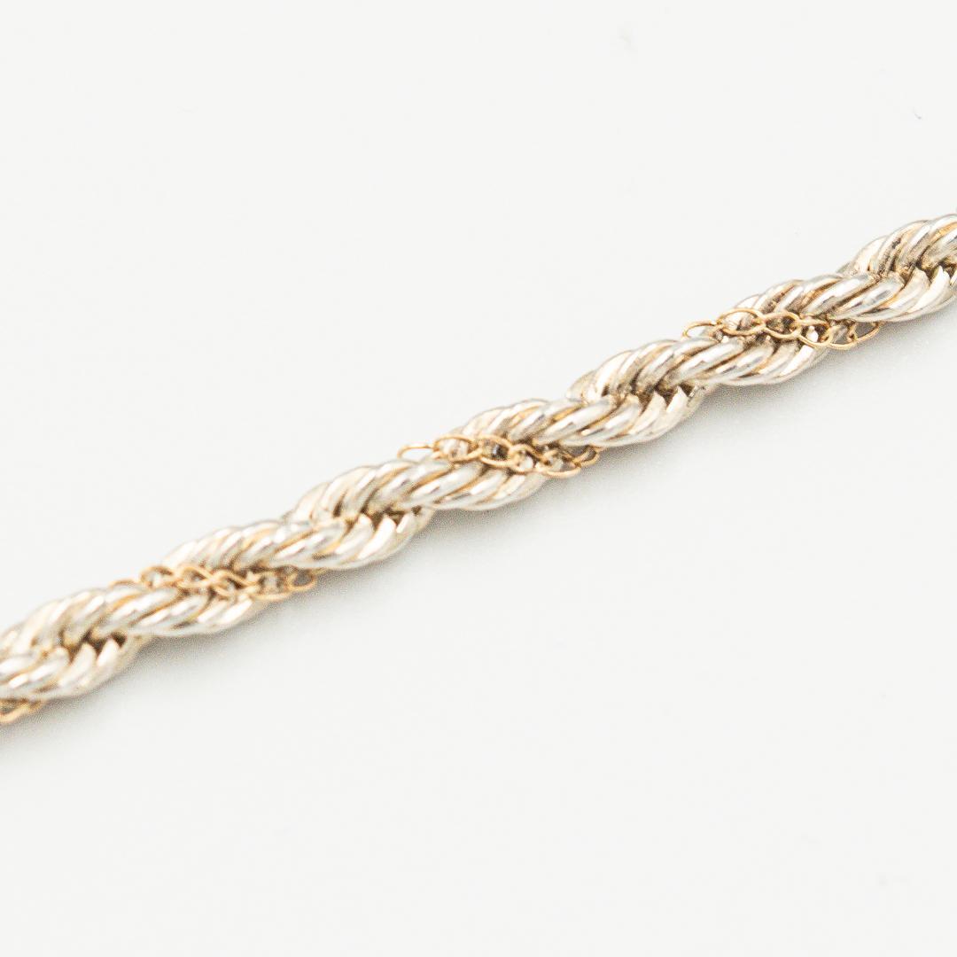 ヴィンテージ ティファニー ツイストロープ ブレスレット 18.5cm 80年代