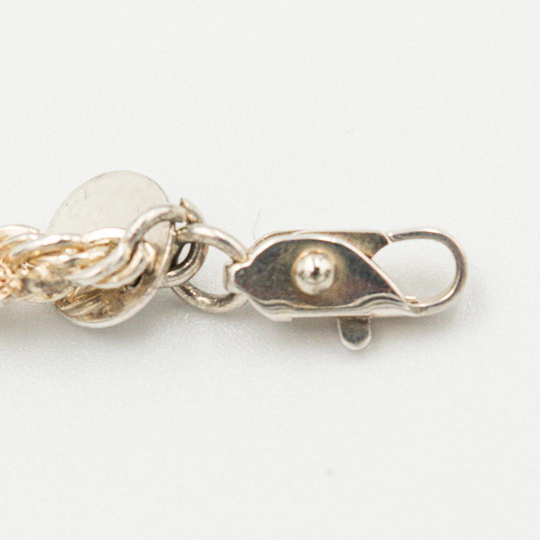 ヴィンテージ ティファニー ツイストロープ ブレスレット 18.5cm 80年代