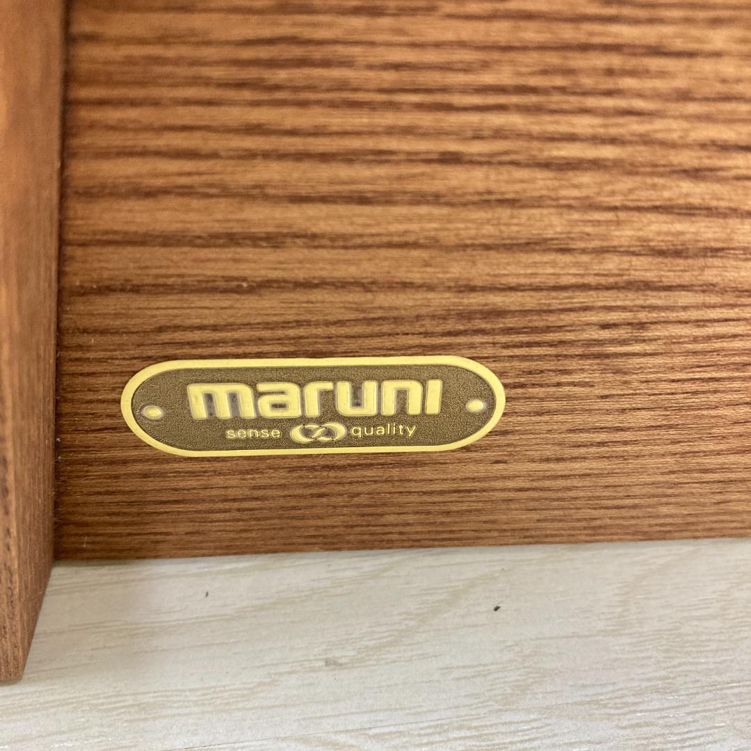 【マルニ】学習机用　上置き　ブックシェルフ　ラック　木製