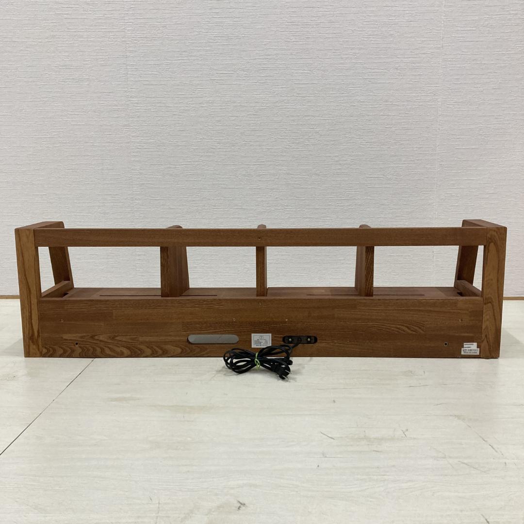 【マルニ】学習机用　上置き　ブックシェルフ　ラック　木製