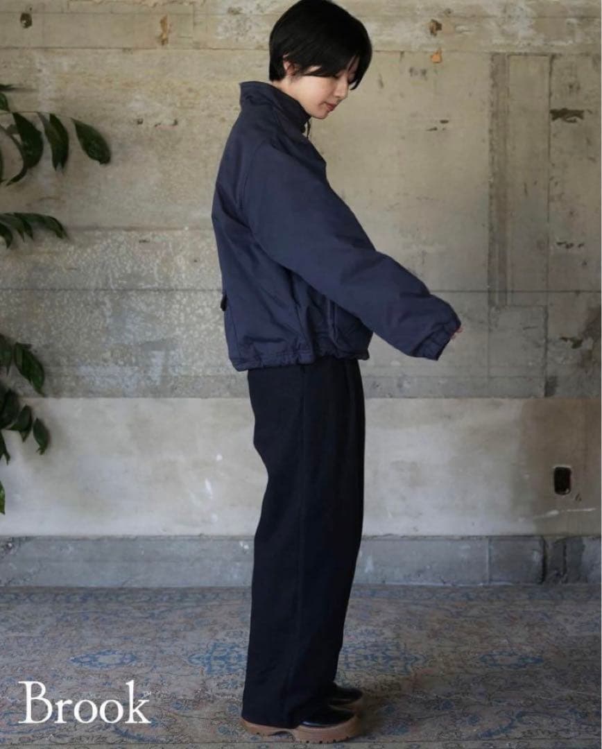 yumix　Brook Carry Short Jacket ネイビー