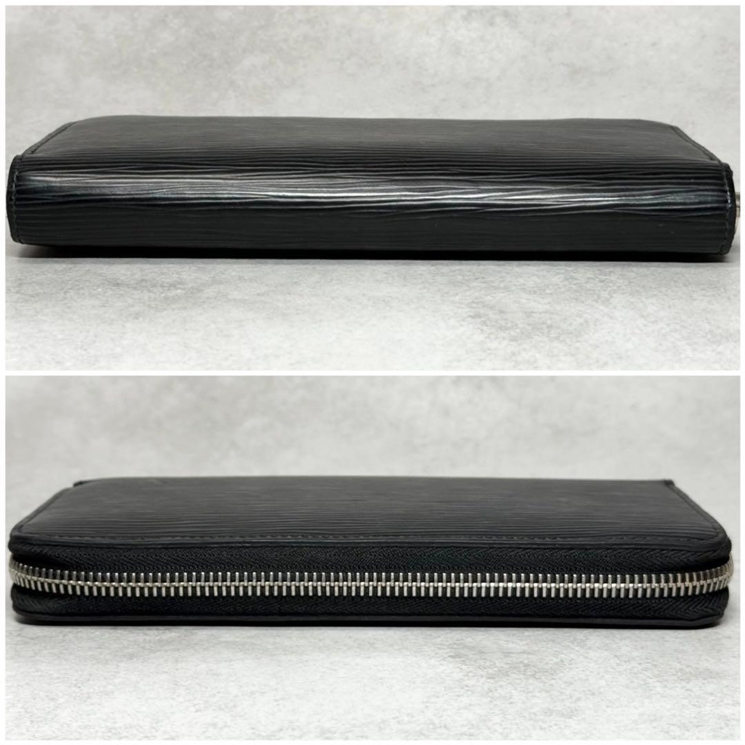 超美品 定価13万 ルイヴィトン エピ ノワール ジッピーウォレット 長財布