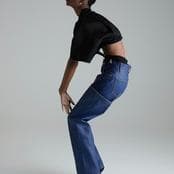 FRANGANT フランゴン thigh high denim デニムパンツ