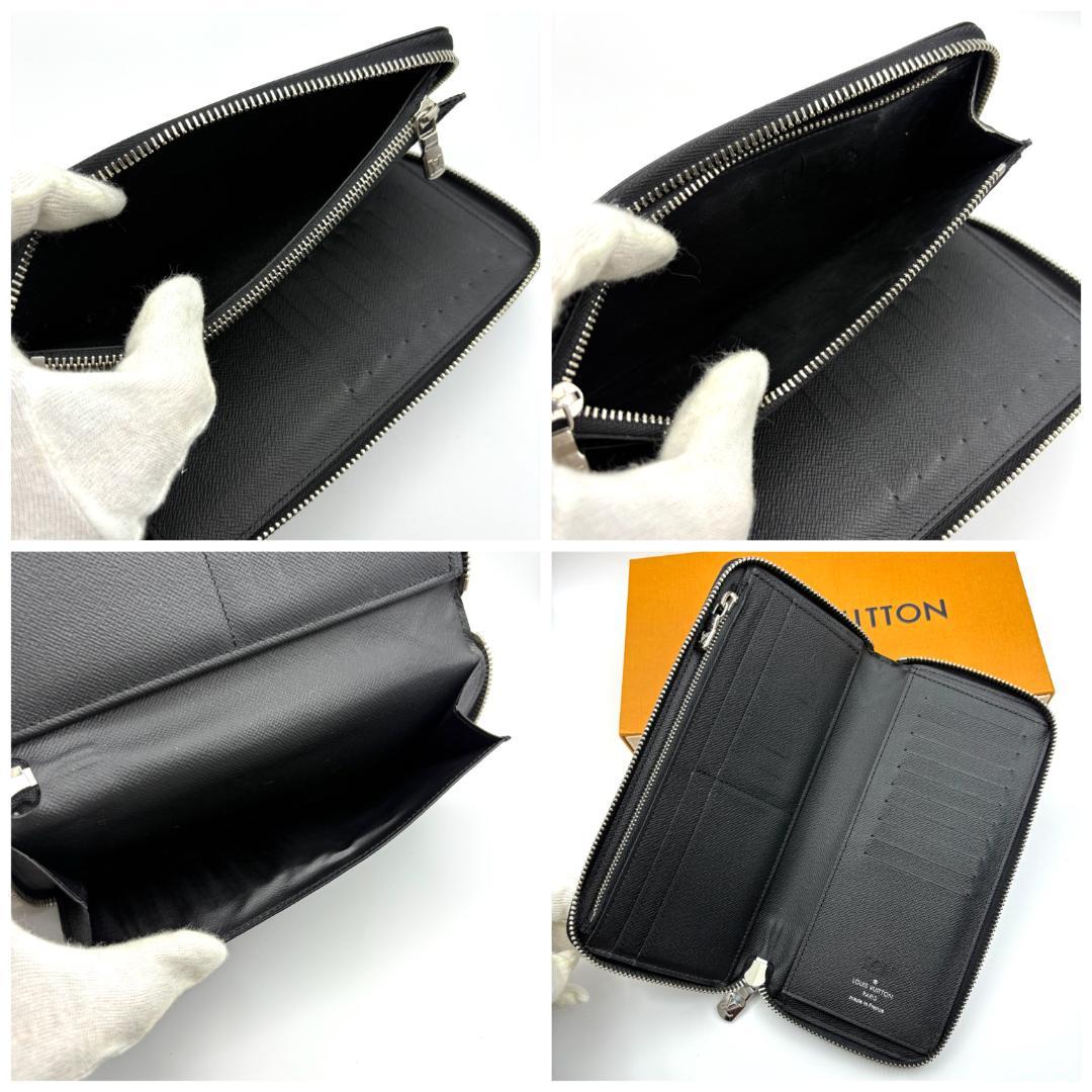 【極美品】新型IC ルイヴィトン ダミエ グラフィット ジッピーウォレット 財布
