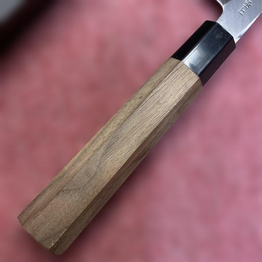 青二鋼　ケンムキ包丁　180㎜ 6寸