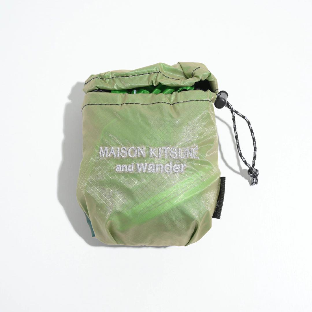 MAISON KITSUNE × and wander ウエストバッグ