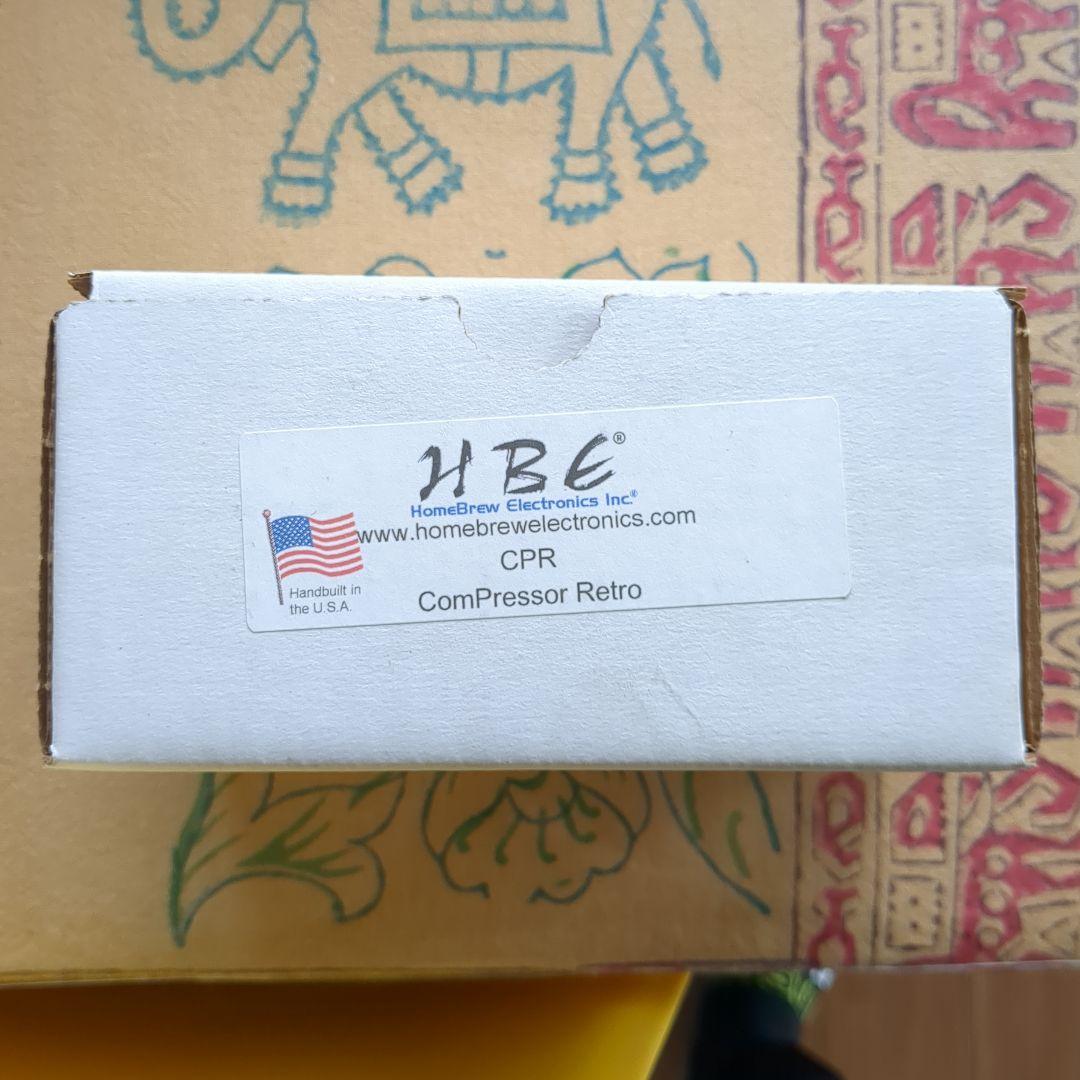 HBE ComPressor Retro ギターエフェクター