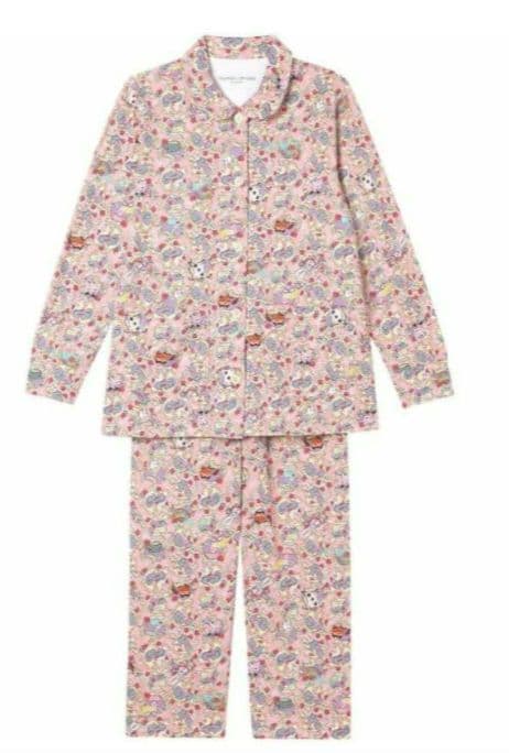 ツモリチサト ワコール パジャマ ルームウェア 長袖 不思議の国の住人達