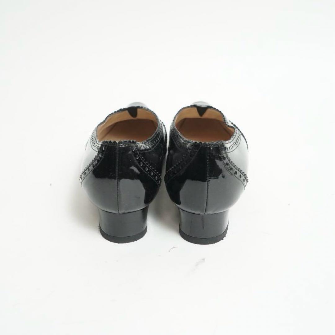 【美品】マノロブラニク エナメル ローファー レザー 24.5cm