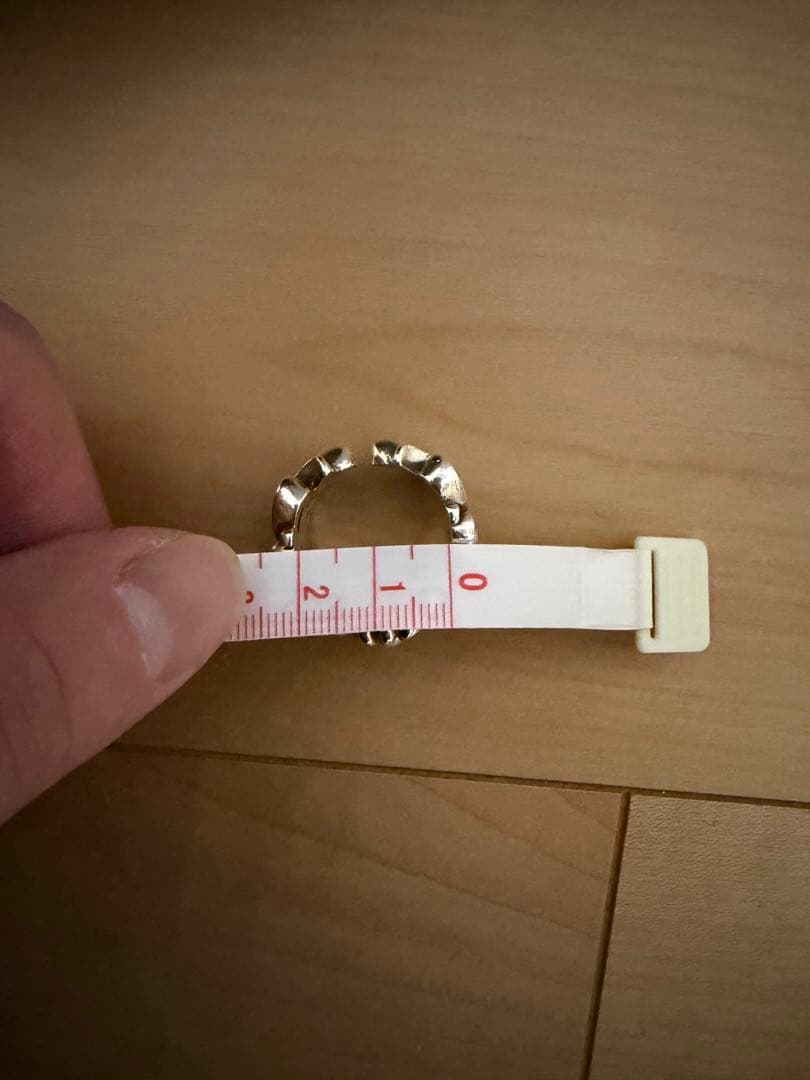 クロムハーツダブルフローラルクロスリング