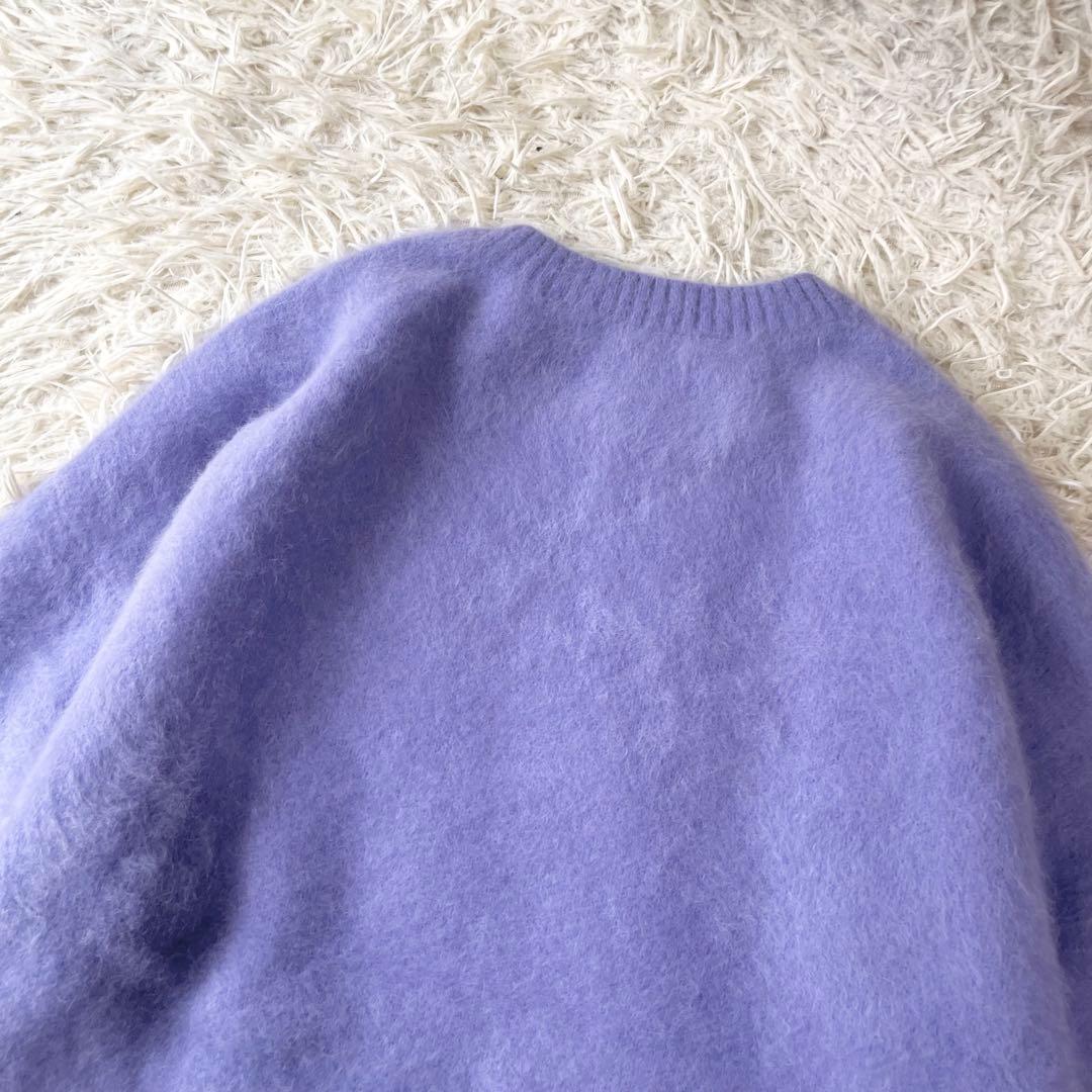 タグ付　NOBLE ノーブル　Fur Nuance プルオーバーニット　ふわふわ