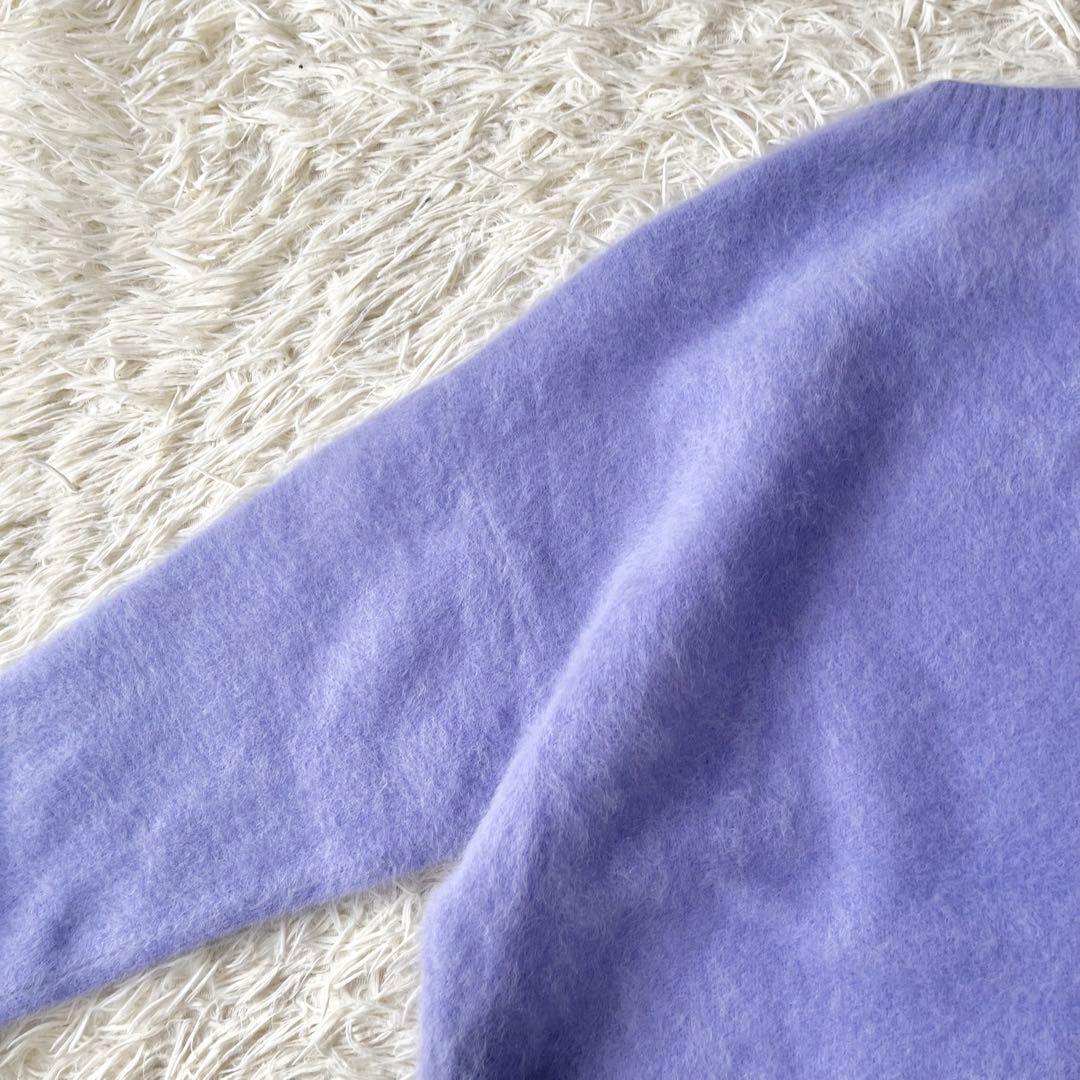 タグ付　NOBLE ノーブル　Fur Nuance プルオーバーニット　ふわふわ