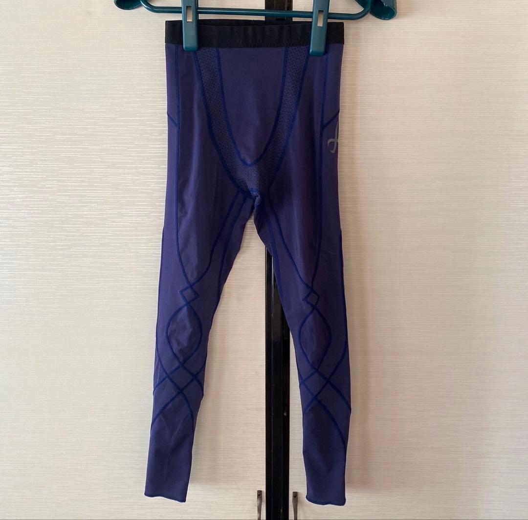 田村石山 CW-X ワコール スポーツタイツ レディース S ネイビー