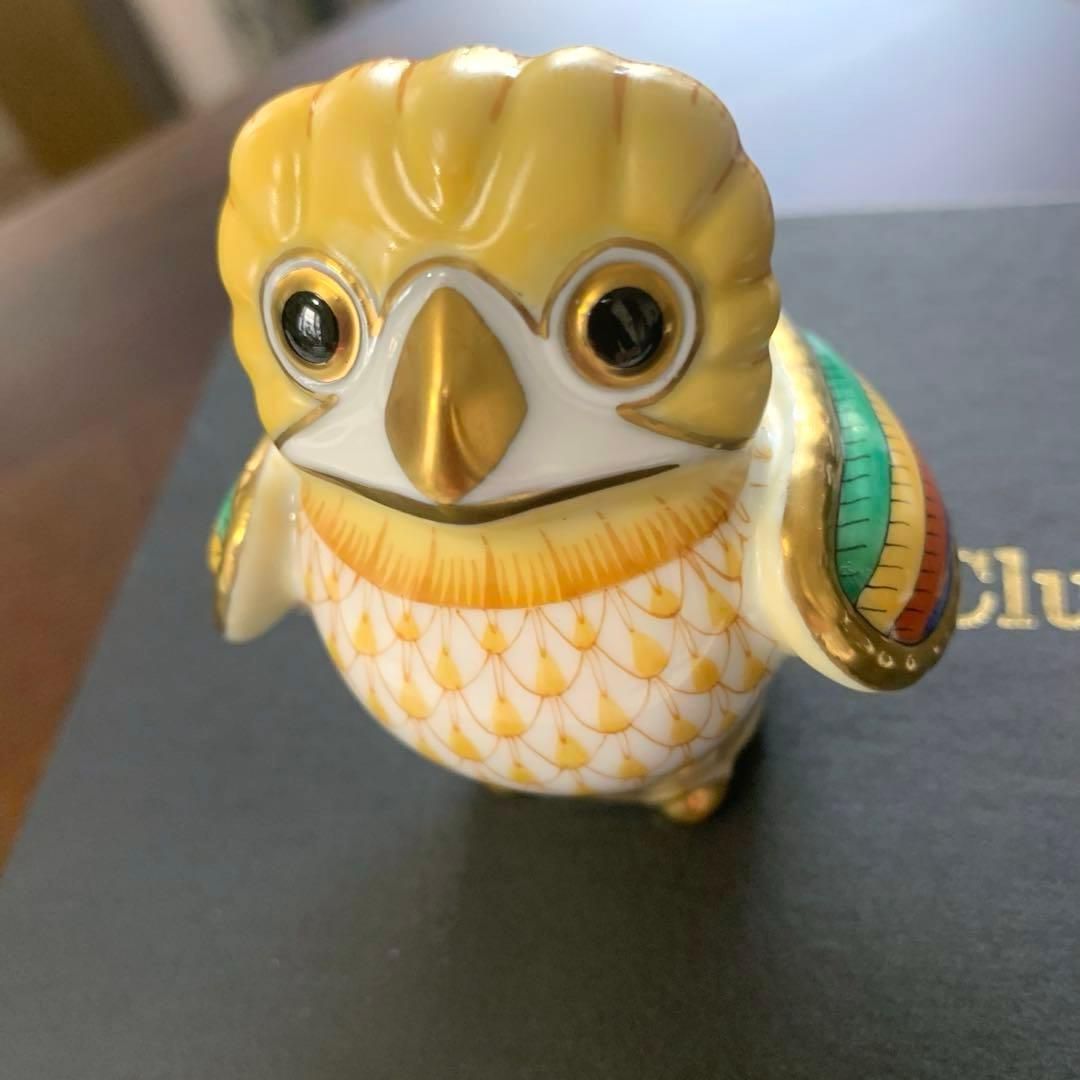 専用☆希少☆世界3,000体限定ヘレンド テオティワカンのフクロウ(箱付き)