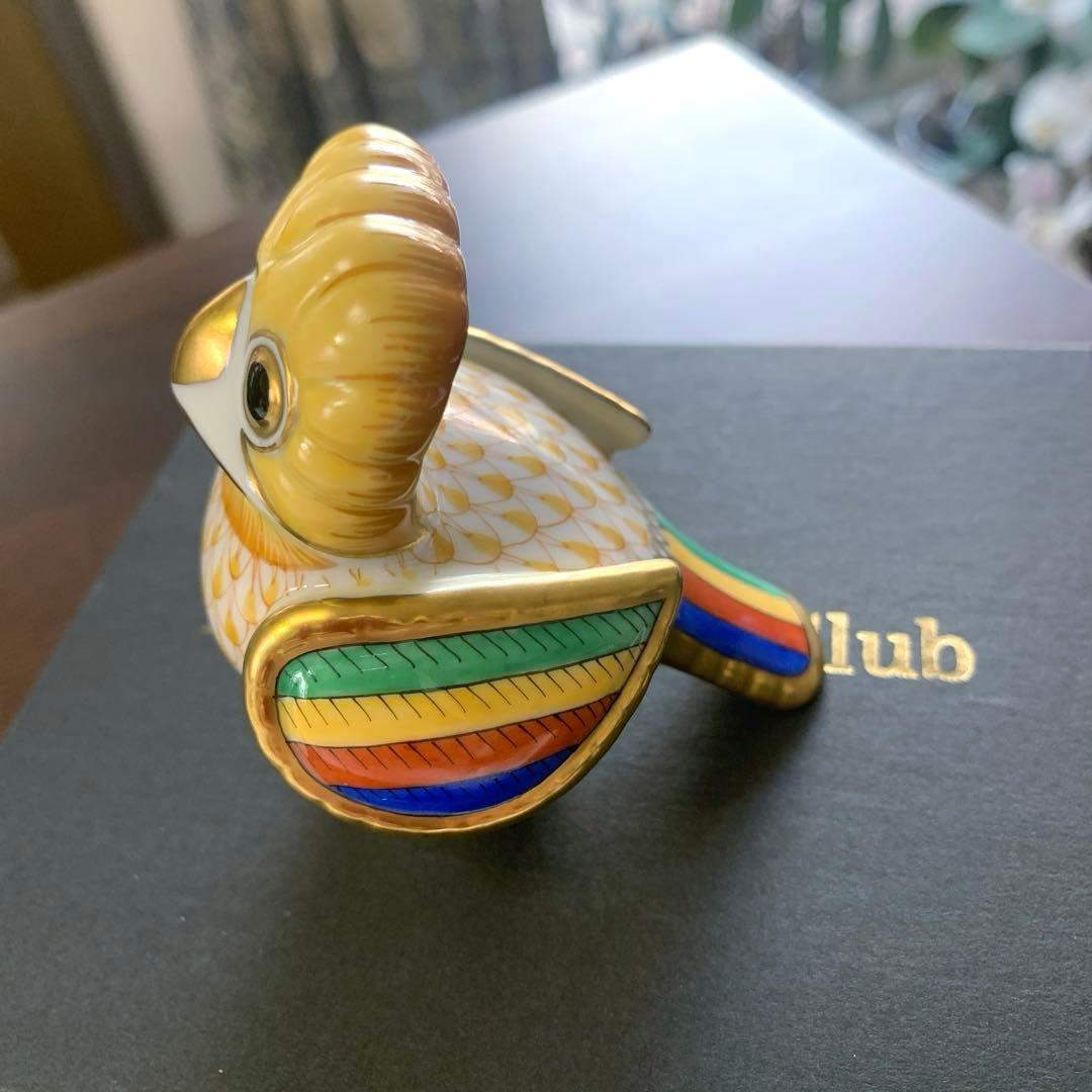 専用☆希少☆世界3,000体限定ヘレンド テオティワカンのフクロウ(箱付き)