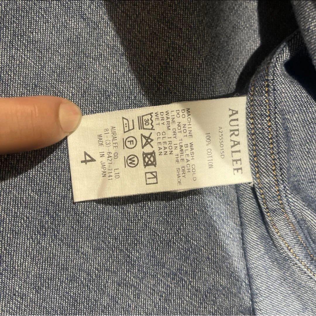 【ザックジャパン】25ss AURALEE SELVEDGE LIGHT