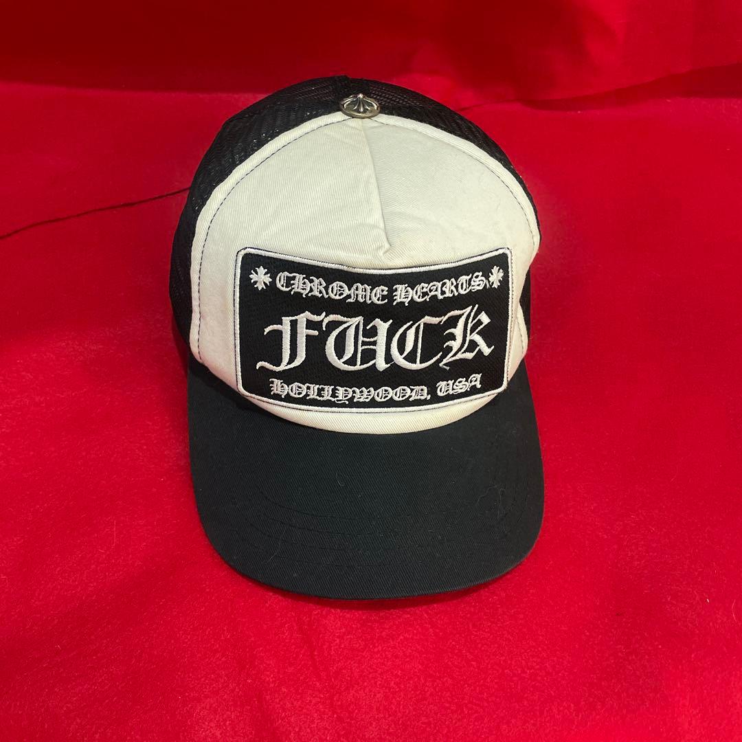 早い者勝ち 正規品 CHROME HEARTS トラッカーキャップ fack