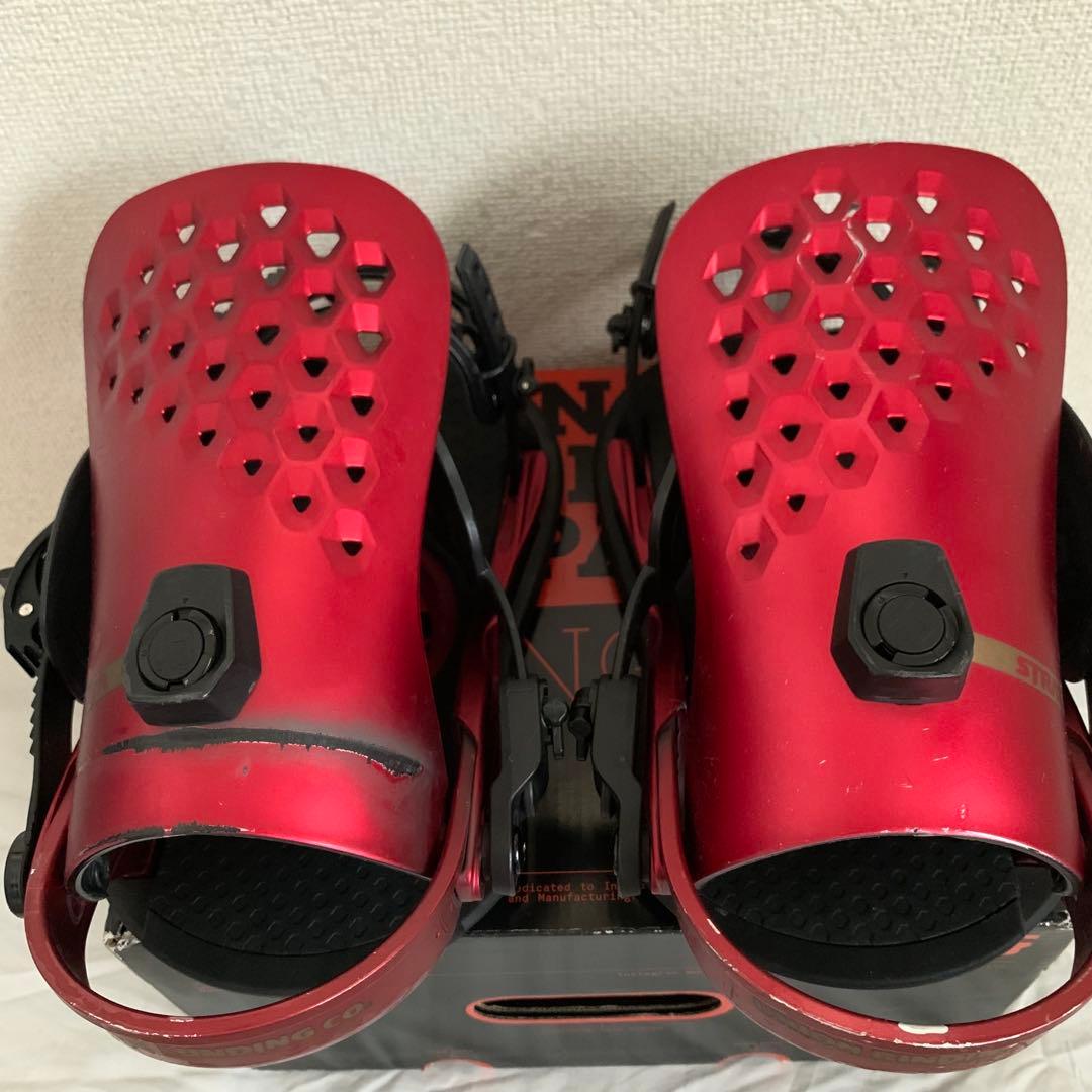 UNION STRATA スノーボードビンディング レッド　2018-2019