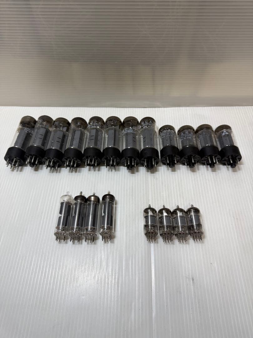 ナショナル真空管まとめて6CA7/5AR4/6BL8など合計20本ジャンク品