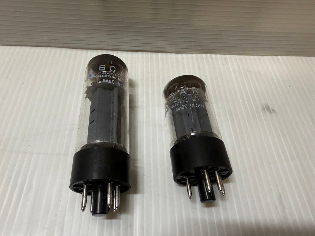 ナショナル真空管まとめて6CA7/5AR4/6BL8など合計20本ジャンク品