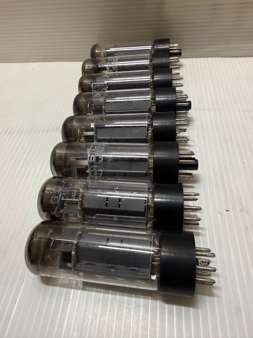 ナショナル真空管まとめて6CA7/5AR4/6BL8など合計20本ジャンク品