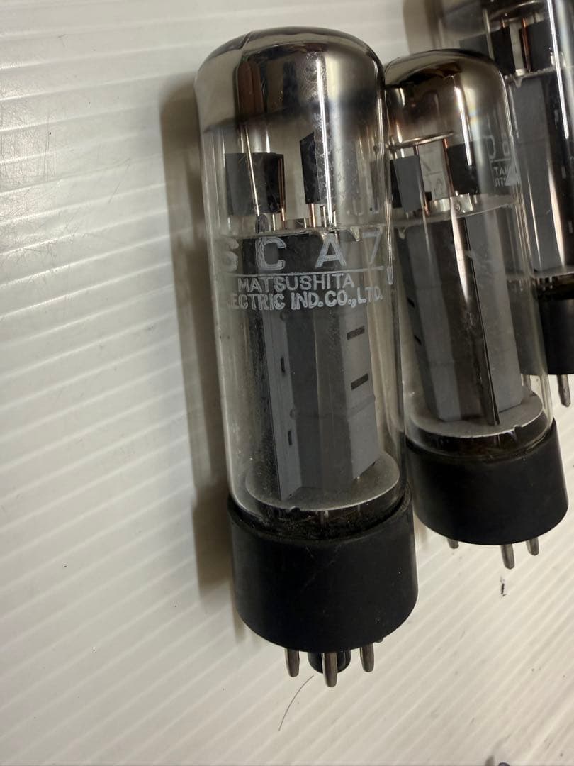 ナショナル真空管まとめて6CA7/5AR4/6BL8など合計20本ジャンク品