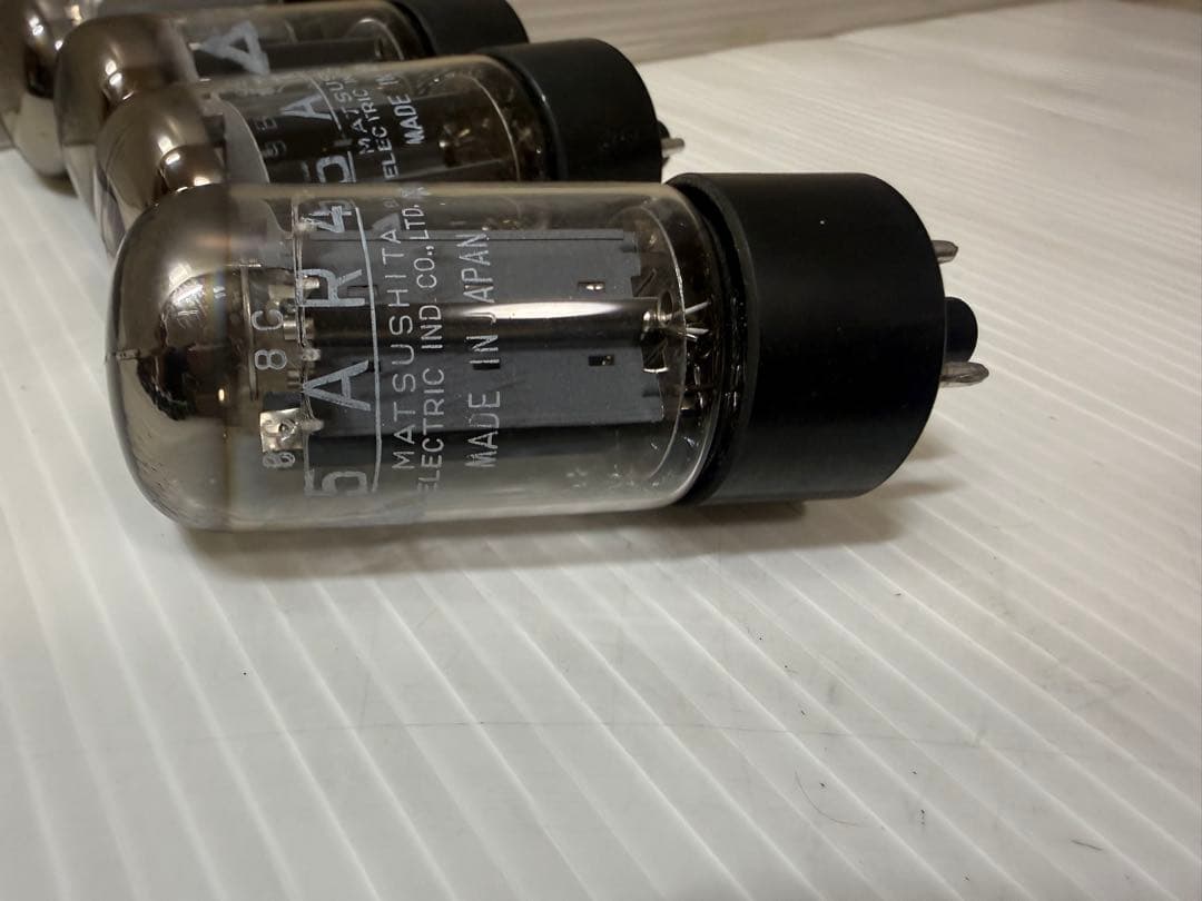 ナショナル真空管まとめて6CA7/5AR4/6BL8など合計20本ジャンク品